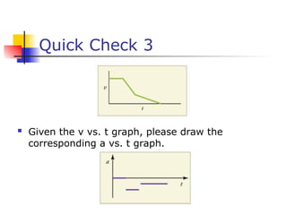 Ch2 Slides physics - quantities in motion | PDF