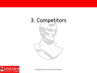 3. Competitors
 