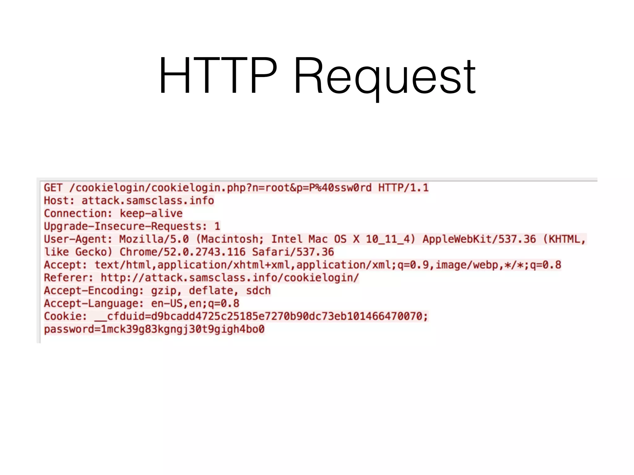 HTTP Request
 
