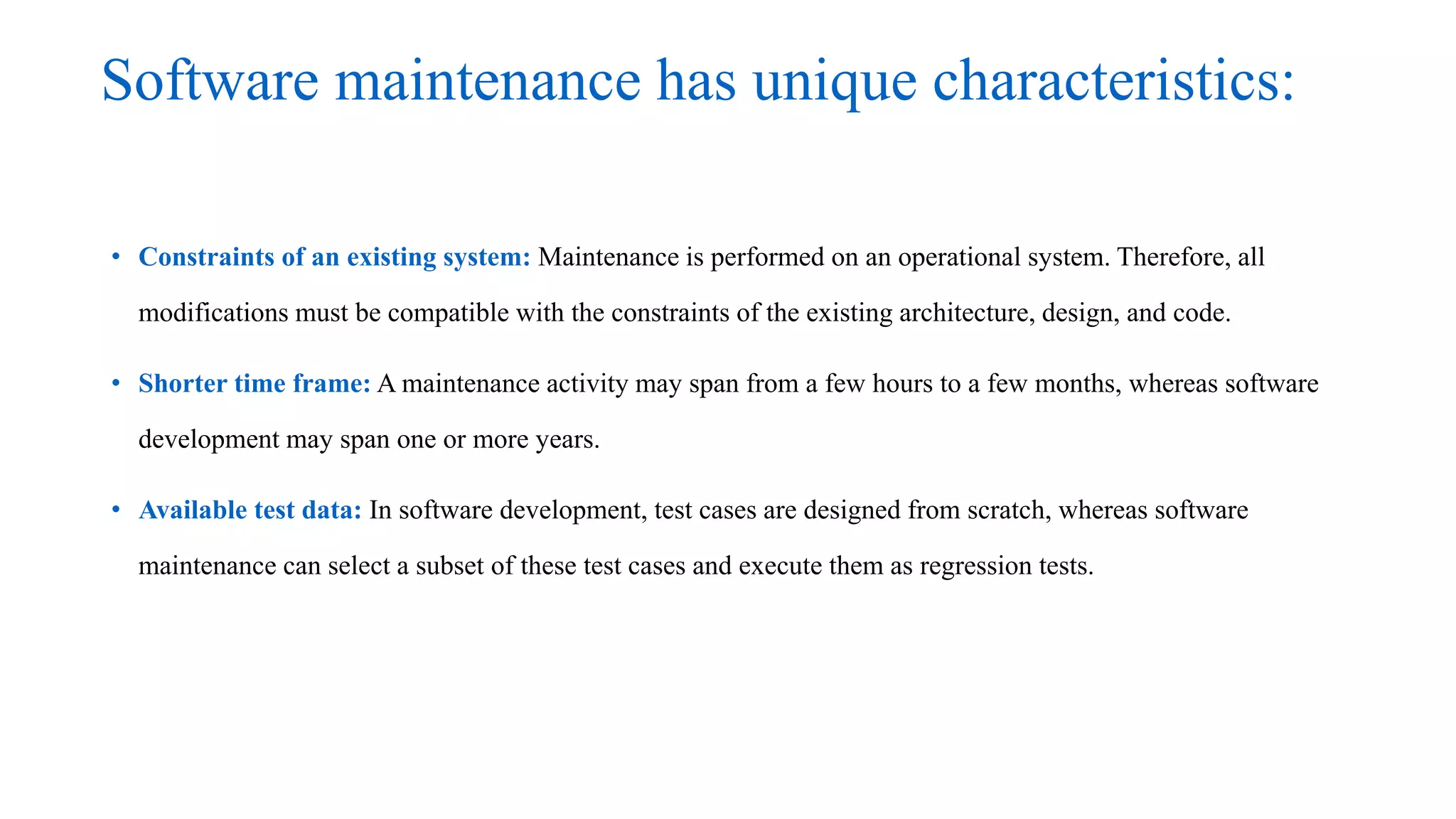 Software Evolution and Maintenance Models | PPTX