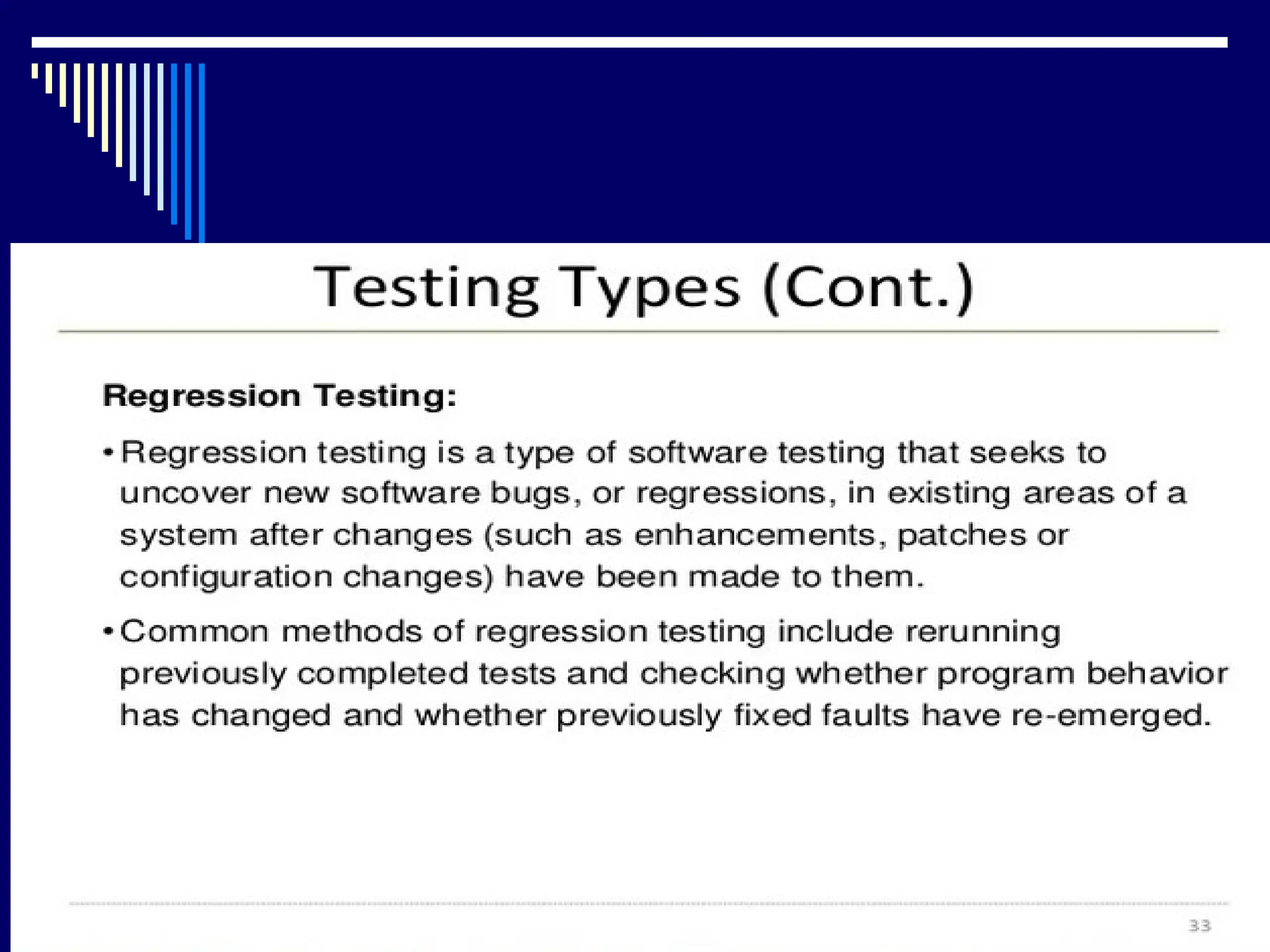 ch3.ppt ppt of chapter 3 software testing | PPT