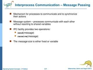 ch3.ppt Processes Chapter 3 Operating Systems | PPT