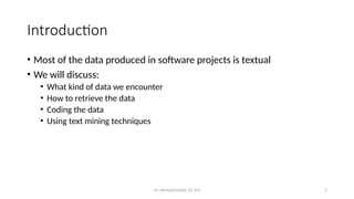 Ch 3 - Analyzing Text in Software Projects.pptx