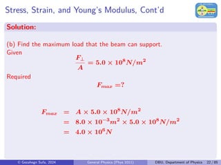 Fundamentals of Fluid Mechanics: Elasticity, Pressure, and Flow in ...