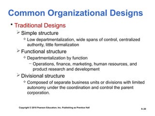 chapter 3- organizational structure and design | PPTX