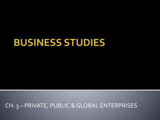 CH 3 - PRIVATE PUBLIC & GLOBAL ENTERPRISES.pptx