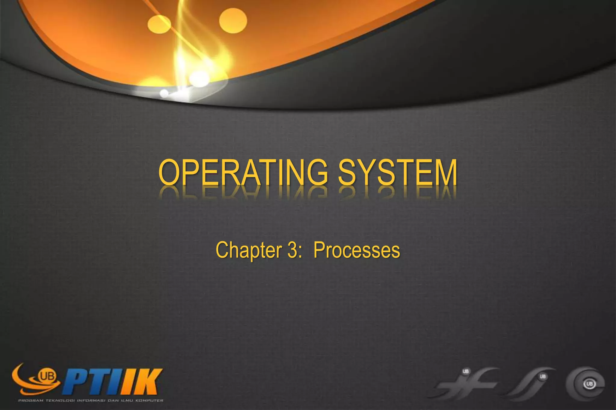 OPERATING SYSTEM
Chapter 3: Processes

 