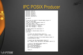 IPC POSIX Producer

 