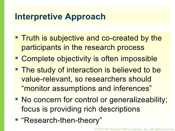 Interpretive Approach Example _ Interpretivism: Definitions, Trends ...