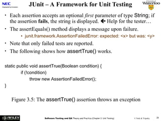 Ch3-UnitTesting sebagai bagian dari software testing | PPT