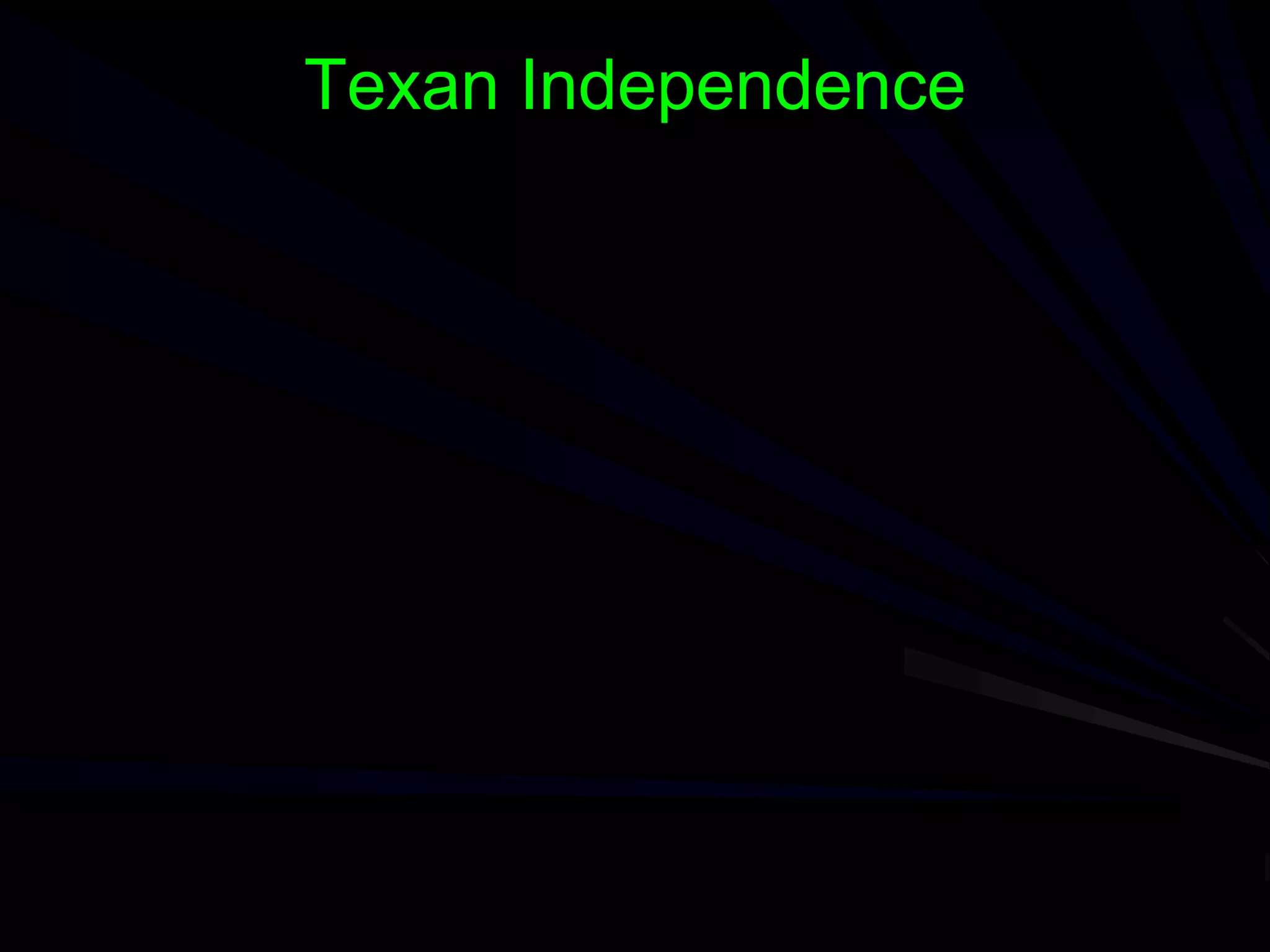 Texan Independence
 
