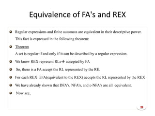 Ch3 4 regular expression and grammar | PDF