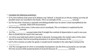 Chapter 3 ACCOUNTING PRINCIPLES PRESENTATION | PPTX