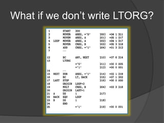 What if we don’t write LTORG?
 