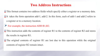 Ch 3 CPU.pptx Architecture computer organization | PPTX