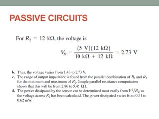 PASSIVE CIRCUITS
 