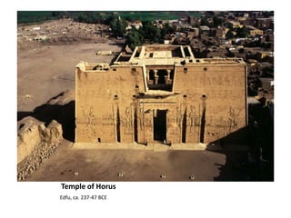 Temple of HorusEdfu, ca. 237-47 BCE