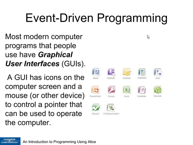 Ch 3 event driven programming | PPT | Operating Systems | Computer ...