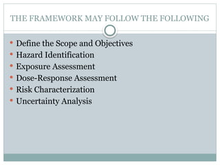 Scope Assumptions Risks Rigor INTRODUCTION TO Framework for Risk Assessment.pptx