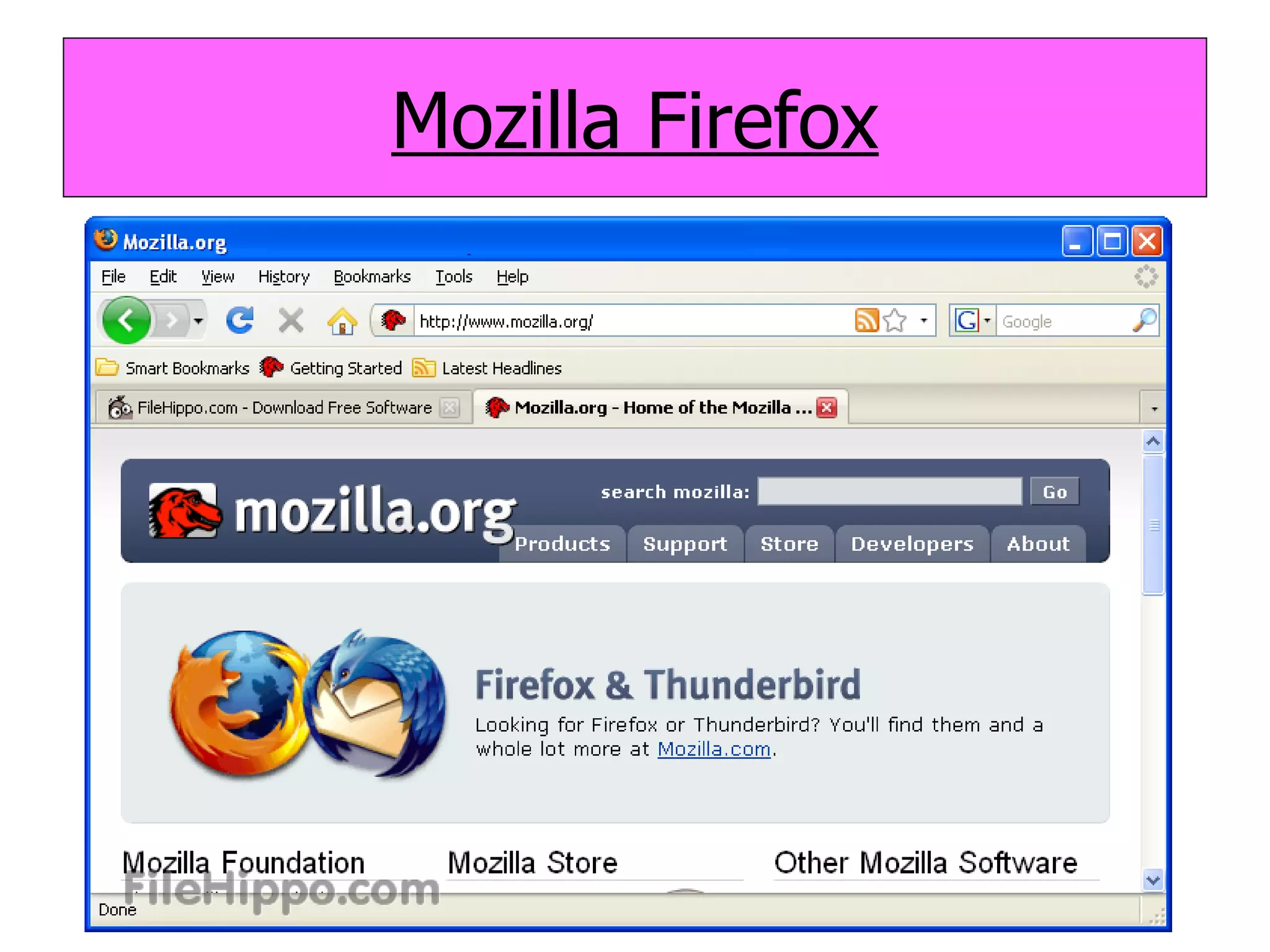 Mozilla Firefox 