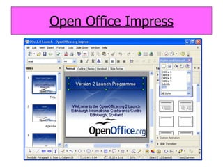 Open Office Impress 