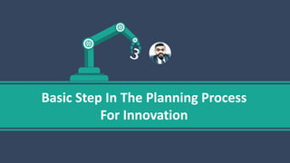 Chapter 3: Innovation Planning