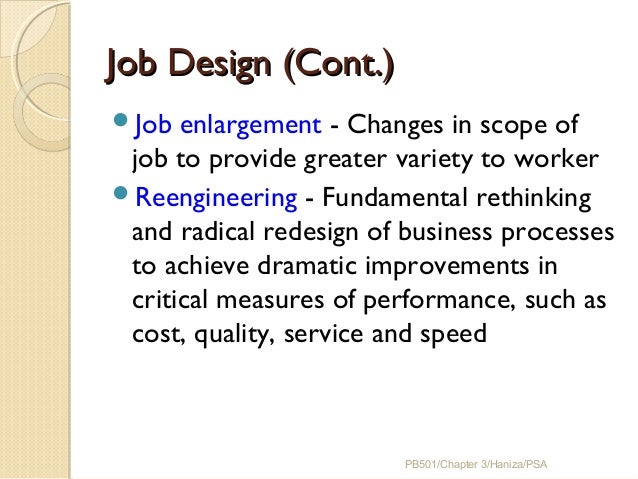 What Is Job Design Strategy Enlargement What Is Job Design Strategy Enlargement