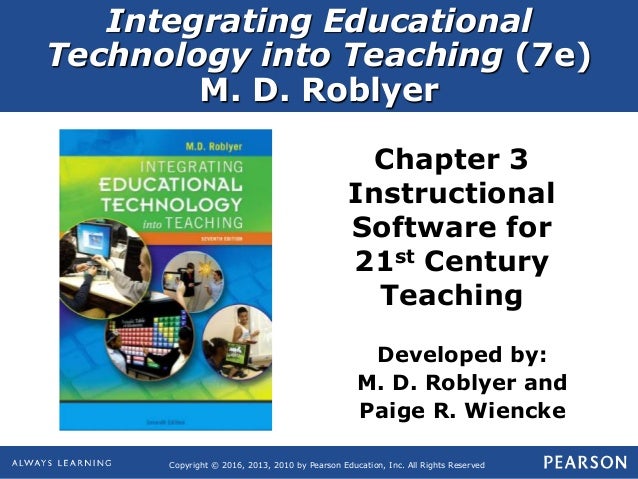 integrating educational technology into the