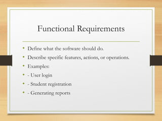 Chapter 3 of Introduction to software engineering | PPTX