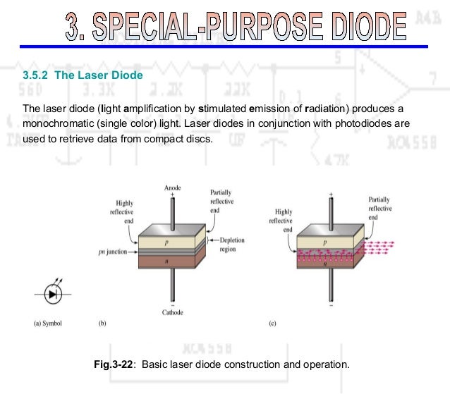 Special purpose of diode
