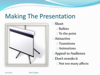 Effective PowerPoints