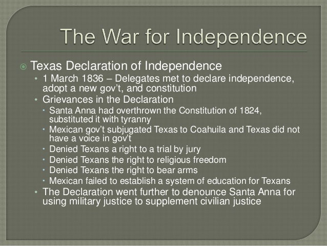 ch 3 the texas