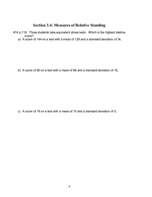 Stats Ch 3 worksheet