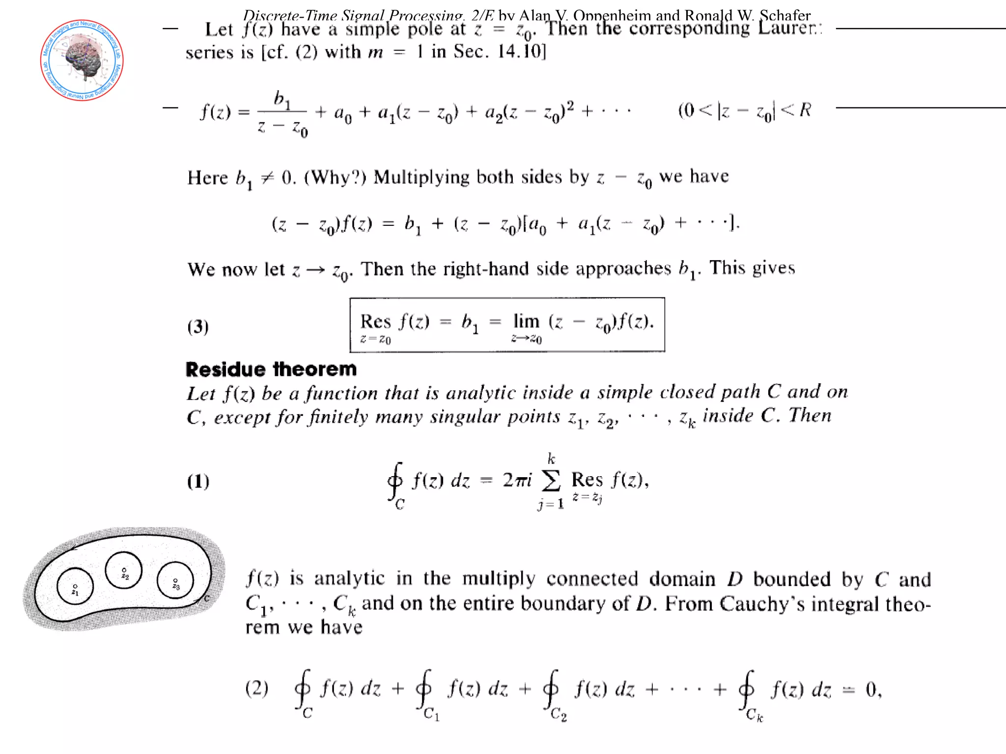 Discrete-Time Signal Processing, 2/E by Alan V. Oppenheim and Ronald W. Schafer
 