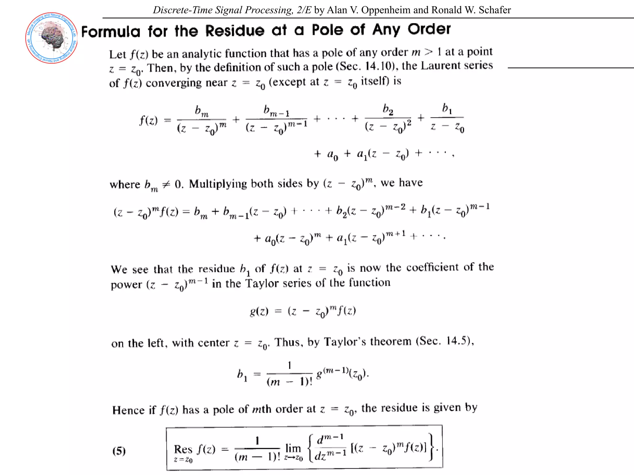 Discrete-Time Signal Processing, 2/E by Alan V. Oppenheim and Ronald W. Schafer
 