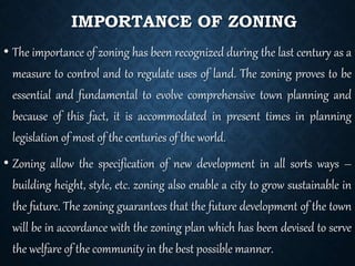 Ch 3 zoning | PPTX