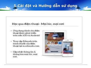 5.Cài đặt và Hướng dẫn sử dụng 
 