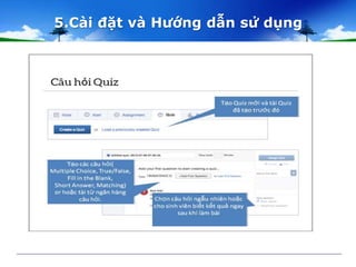 5.Cài đặt và Hướng dẫn sử dụng 
 