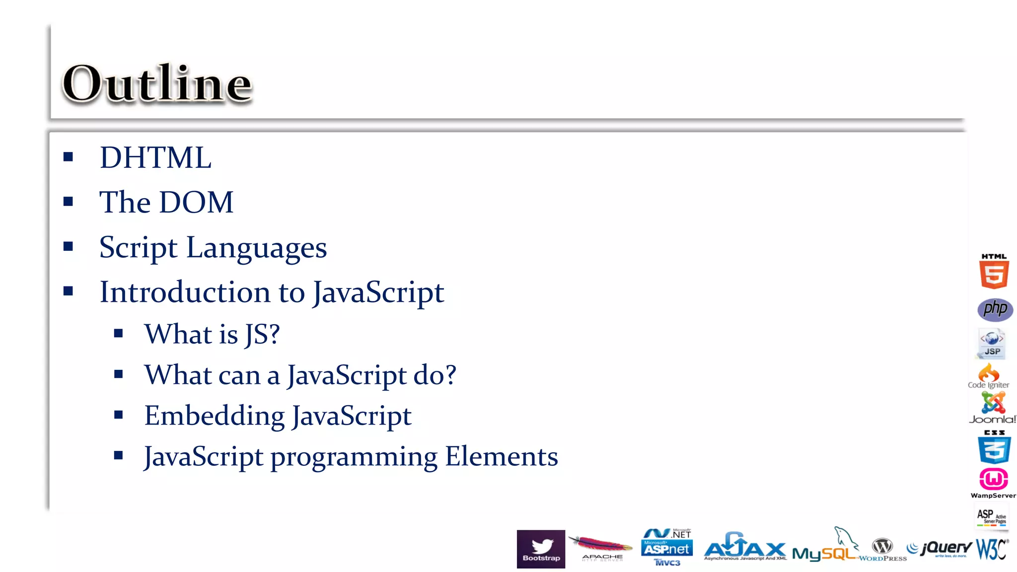 Introduction to Javascript | PPT