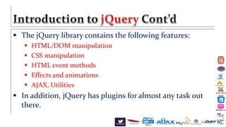 jquery html() method Images High Quality Grahic Introduction to jQuery | PDF