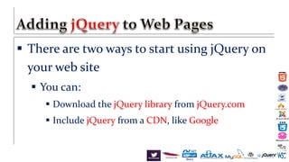 Introduction to jQuery | PDF