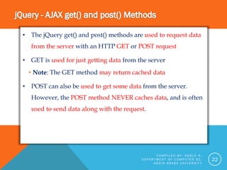 Introduction to JSON & Ajax | PDF