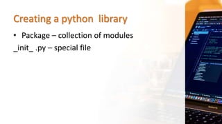 CBSE-Class 12-Ch4 -Using Python Libraries - SasikalaJayaprakash | PPTX