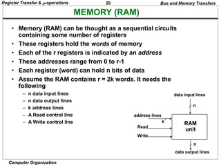 REGISTER TRANSFER AND MICROOPERATIONS | PPT