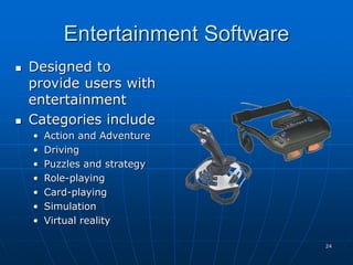 SOFTWARE APPLICATIONS for computer theoy | PPT