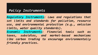 Ch 4.environmenta policy and legislationpptx | PPT