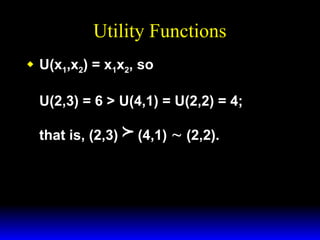 teori ekonomi mikro I : chapter IV Utility | PPT