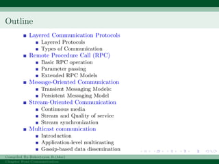 Communication Proc Comprehensive Overview of Communication Protocols in Distributed ...