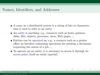 Support Chapter Identifiers Comprehensive Overview of Communication Protocols in Distributed ...
