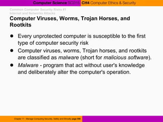 Chapter 4 Computer Science :: Computer Ethics and Security | PDF